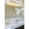 Z-Lite Lauren Vanity, 5-Light, 39 In.W x 6.5 In.L x 8.5 In.H, Brushed Nickel/Clear 819-5V-BN - alternate 6